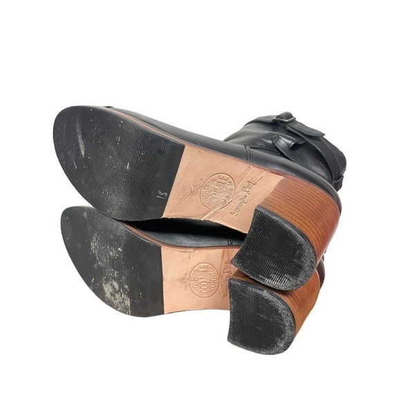 SAMANTHA Pleet X Wolverine 1000 Mile Bonny Black Heeled Ankle Boot, W00809, 9M - Picture 6 of 10